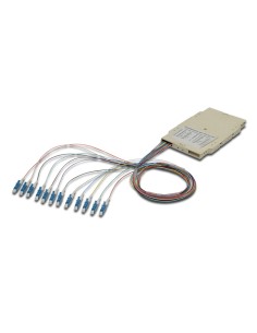 
A-96533-02-UPC-4  Caja de empalme de 12 fibras; premontada LC (UPC); multimode