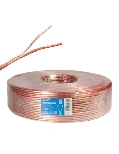 
CA1086 LOGILINK - Bobina de cable Transparente 2x2,5 mm de 100 m Rollo retráctil