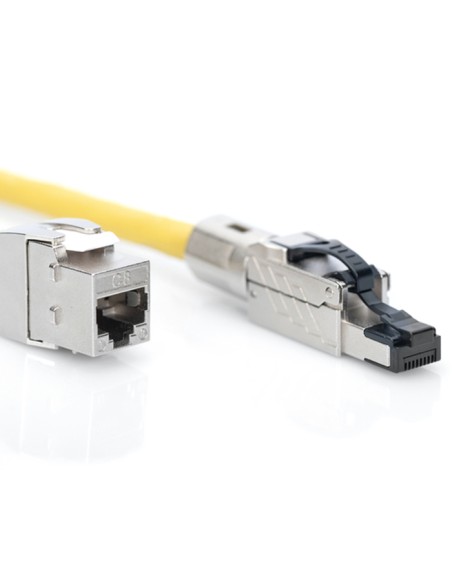 
DN-93815 DIGITUS - Conector Hembra KeyStone Metal    Cat8.1 Sin Herramientas