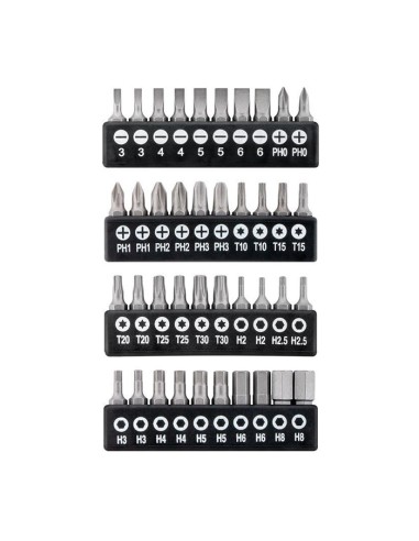 
74005 GOOBAY Destornilladores de precision 58 piezas Goobay