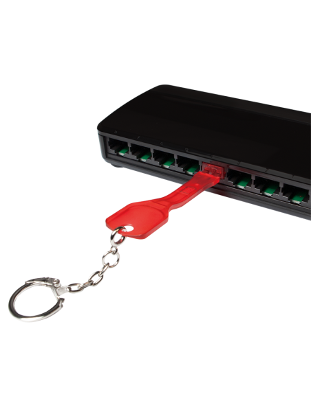 
MP0043 LOGILINK - Bloqueador de puertos RJ45, 10 bloqueadores Logilink