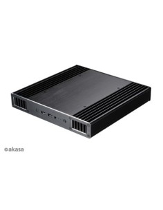 
A-NUC43-M1B AKASA - Plato X8, Fanless case NUC (Brd Specific) up to i7+ 2.5" HDD