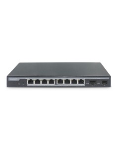 
DN-95344 - DIGITUS Switch  8 Ports Gigabit POE, Gestionable L2 + 2SFP 240W