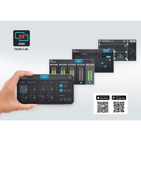 
UC3022 ATEN - Capturadora de vídeo CAMLIVE PRO HDMI a DUAL USB-C UVC ATEN