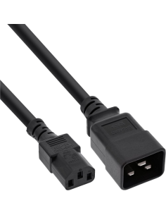 
Cable Extension C13 a C20 3,00 m Negro 3x1,5mm², max. 10A,