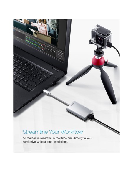 
UC3020 CAMLIVE Capturadora de Video UVC de HDMI a USB-C Aten
