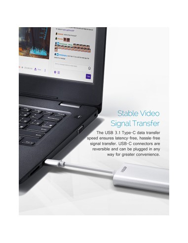 
UC3020 CAMLIVE Capturadora de Video UVC de HDMI a USB-C Aten