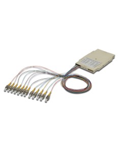 
A-96922-02-UPC DIGITUS Caja de empalme de 12 fibras; premontada SC (UPC); modo único 2